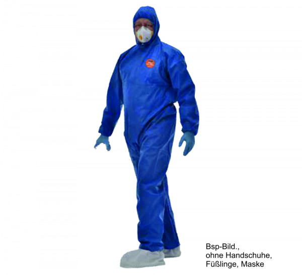 Einwegoverall blau Tritex, KAT. III